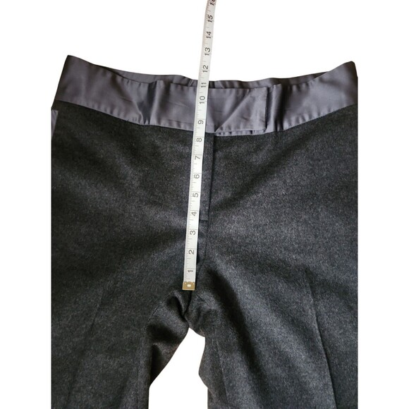 Tse Say Vintage Y2K Wide Leg Trouser Pants Womens Size 8 Wool Cashmere Old Money - Picture 7 of 8